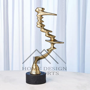 Dernier design de table en laiton Sculpture abstraite pour la décoration intérieure - Product Image 5