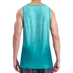 Camiseta sin mangas de secado rápido personalizada para hombre, chalecos estampados de estilo informal, material de punto, sublimación - Product Image 3