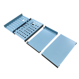 Soporte recubierto de polvo de fabricación de chapa personalizada para solución de equipo de gabinete eléctrico de montaje de panel de control - Product Image 1