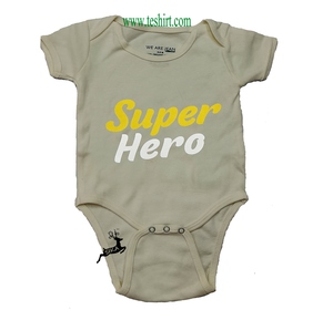 Tirupur Vente directe d'usine Bio Bambou Coton Bouton pression Conception personnalisée Été Unisexe Bébé Barboteuse - Product Image 1