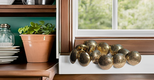 Brass Vintage Antique Cabinet Drawer <b>Knobs</b> Set 12-Piece Kitchen <b>Door</b> Pull Handles Adjustable Cupboard Wardrobe Cupboard Pull - Product Image 6