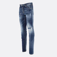Pantalons en jean mi-longs pour hommes sur mesure, design unique, style streetwear, denim respirant, 100% coton, printemps, été, hiver, prix raisonnable