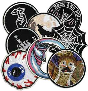 High Quality Custom Embroidered Badge <b>Iron</b> <b>on</b> 3D Embroidery Patches Low Price <b>Iron</b> <b>on</b> Patches Embroidery Patch twill fabric - Product Image 6