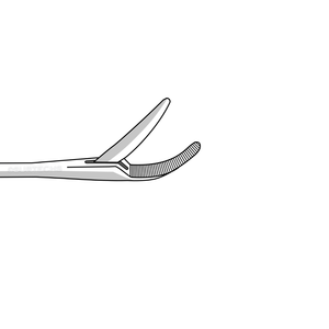 คีมจับแบบอัลลิเกเตอร์ รุ่นมาตรฐาน โค้งขวา ใช้มือ |   เพลาทรงกรวย 2 มม. |   เครื่องมือผ่าตัดหู คอ จมูก ขนาด 9 นิ้ว ได้รับการรับรองมาตรฐาน CE - Product Image 2