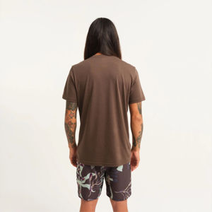 Camiseta de corte regular negra de algodón 100% de calidad superior para hombre, Camisetas básicas personalizadas a la venta - Product Image 3