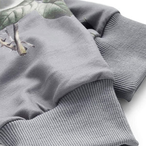 Jersey de manga larga antipilling para mujer, sudadera, precio al por mayor, Top de cuello redondo para ropa de invierno con logotipo frontal - Product Image 4