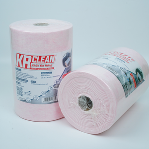 Krclean 100 hojas 25x30cm paños de limpieza multiusos superabsorbentes para superficie de cocina conveniente para limpiar - Product Image 1