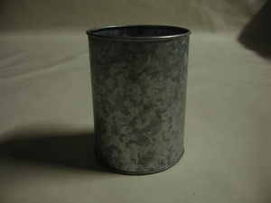 hot sale galvanized balcony decorative planter flower tub round shape gardening plant pot modern metal flower pots and <b>vases</b> - Product Image 3