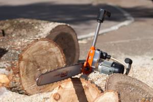 Tronçonneuse électrique industrielle 6 kW HF pour la production de bois de chauffage - Product Image 4