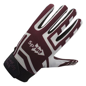 Gants de football américain personnalisés super doux équipement de sport respirant et à haute adhérence nouveau modèle - Product Image 2
