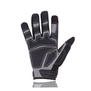 Gants personnalisés résistants aux coupures Gants en cuir de haute qualité résistants aux chocs Gants de protection au travail Gants de sécurité - Product Image 4