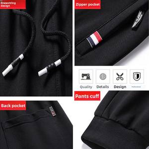 Pantalones de otoño Ropa deportiva de fitness para hombres Pantalones de chándal de gimnasio sueltos con cintura elástica Pantalón de algodón Plus Top Trending - Product Image 2