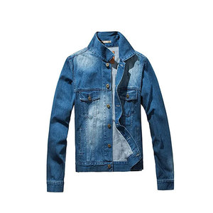 New Cotton Outdoor <b>Denim</b> <b>Jacket</b> <b>Men</b> Casual Solid Color Streetwear <b>Men's</b> Spring now in new <b>Men</b> <b>Denim</b> <b>Jacket</b> - Product Image 4
