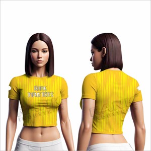 T-shirts courts décontractés pour femmes, légers et durables, en vente en ligne - Product Image 3