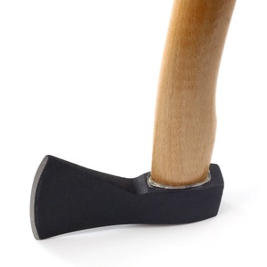 Hacha japonesa de acero damasco profesional OEM/ODM personalizada al por mayor, cabeza Tomahawk forjada con caída, hacha para exteriores de grado industrial - Product Image 5