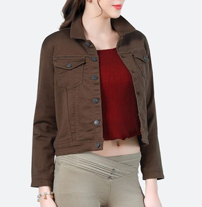 Nouvelle veste en jean pour femmes, style vintage avec détails boutonnés, écologique, de haute qualité, vente directe d'usine, meilleur prix - Product Image 3