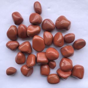Piedra de jaspe rojo Natural de 10mm y 20mm, tamaño libre, pepitas caídas pulidas sin perforar, piedras preciosas al por mayor, precio de fábrica, proveedor en línea - Product Image 2