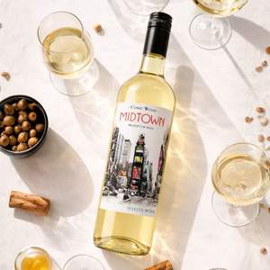 Midtown - Vino Blanco Seco Airen Macabeo 11% ABV Vino Blanco Español Fresco 750ml - Product Image 3