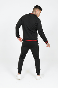 Logo personnalisé de haute qualité label privé survêtement Survêtement vierge pour hommes survêtement Ensemble de jogging Ensemble de survêtement à fermeture éclair avec logo personnalisé pour hommes - Product Image 2