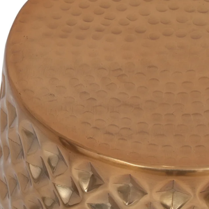 Table d'appoint ronde en métal martelé fabriqué à la main au design moderne de luxe Prix pour la maison Hôtel Salon ou salle à manger - Product Image 3
