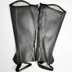 Chaparreras de Equitación Personalizadas al por Mayor 2025 / Protector de Piernas Cómodo y Antidesgaste Personalizado, Chaparreras de Cuero Occidental para Montar a Caballo - Product Image 4