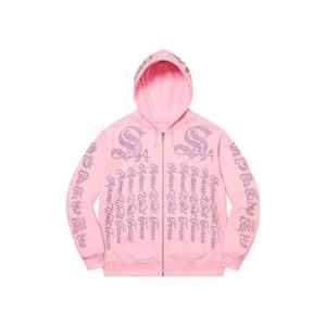 Sweat à capuche personnalisé avec strass, œuvre d'art scintillante en cristal, polaire doux et chaud, confortable, mode d'hiver, streetwear, vêtement parfait pour faire sensation - Product Image 1