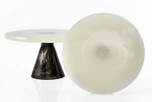 Support à gâteau élégant à deux niveaux en résine époxy, passe au micro-ondes, plateau à gâteau unique, porte-dessert, outils à gâteau - Product Image 3