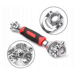 Llave de Tubo Rotatoria Universal Multifuncional Martom 48 en 1, 8-19 mm, Acero al Cromo Vanadio, 1/2 de Pulgada, Estuche Blando para Reparación de Automóviles - Product Image 5