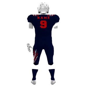 Camisetas de fútbol americano hechas a medida, uniforme de fútbol americano con nombre de jugador de sarga y números, el mejor diseño - Product Image 2