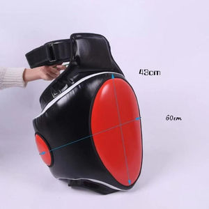 Protège-ventre sur mesure unisexe pour entraînement de kickboxing et MMA avec bouclier de protection robuste et réglable pour ensembles de boxe - Product Image 2