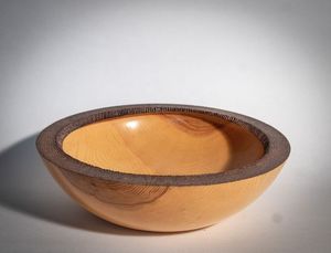 THINGS VERSÁTIL HANDICRAFT Tazón de masa de madera hecho a mano para frutas o ensaladas Tazón de granja rústico vintage de alta calidad - Product Image 2