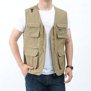 Nuevo diseño Venta caliente Hombres Chaleco Sin mangas Peso ligero Hombres Chaleco 2025 Más vendidos Hombres Chaleco - Product Image 3