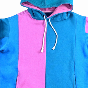 Women's Streetwear Multi-Color Colorblock <b>Pullover</b> Hoodie Breathable Cotton Fleece Casual <b>Pullover</b> Hooded <b>Jumper</b> Top - Product Image 5