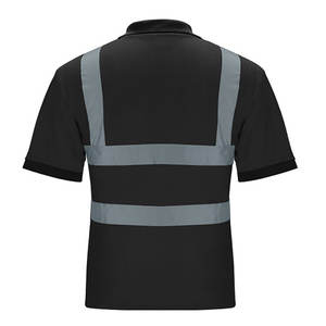 Camiseta de Seguridad de Poliéster Antibacteriana, Impermeable y Reflectante de Alta Visibilidad 2026, Personaliza tu Logotipo, Protección de Manga Corta - Product Image 3