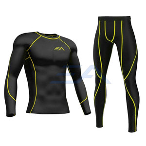 Trajes de Compresión con Cintura Elástica de Otoño Hechos en Pakistán, Transpirables, de Secado Rápido, Ecológicos, con Diseño de Logotipo Personalizado, Alta Calidad, Precio Bajo - Product Image 1
