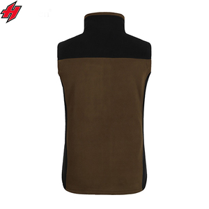 Low Moq Custom Men Softshell Vest Chaleco impermeable, Forro polar de refrigeración al aire libre Chaleco de utilidad de trabajo para hombres - Product Image 6