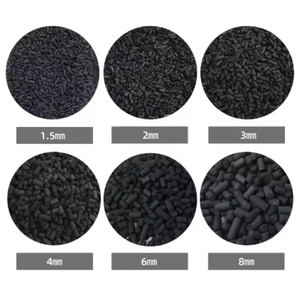 Charbon actif en granulés extrudés de 4 mm, enrichi en iode 1000 mg/g, CTC 55, sac de 25 kg en vrac, pour filtration d'air et de gaz, contrôle des odeurs, évacuation des vapeurs - Product Image 4