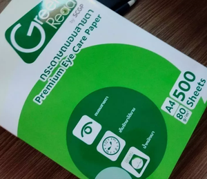 <span class=keywords><strong>80gsm</strong></span> thân thiện với môi màu xanh lá cây <span class=keywords><strong>A4</strong></span> bản sao giấy 80g Trọng lượng màu xanh lá cây tập trung vào tính bền vững - Product Image 6