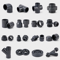 Raccord d'angle en PVC à 3 voies, haute pression, résistant à la corrosion, pour drainage fluide, pour la construction et l'agriculture