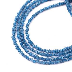 Perlas de Diamantes Naturales Azules Sin Cortar de 2.5-4 mm, Pepitas de Diamante - Product Image 1
