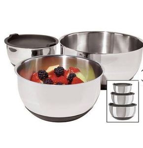 14ชิ้นชุดเครื่องครัวโลหะทั้งหมดพร้อมหม้อนึ่งนมและชามสลัดของขวัญในครัวล่าสุด-อินเดียบ้านหัตถกรรม - Product Image 1