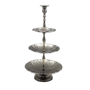 Support à gâteau personnalisé en métal fait à la main impression design Support à gâteau Home Party Desert Service Plate Cake Cub Stand - Product Image 3