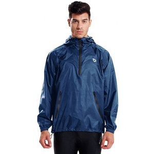 แจ็กเก็ตกันฝนสำหรับผู้ชายปรับแต่งได้มีซิปด้านหน้ามี100% กันน้ำ - Product Image 5