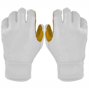 Guantes de Bateo de Béisbol de Cuero Personalizables, Duraderos y Ecológicos de Último Diseño, Combinación de Colores Única, Puño Corto para Todos - Product Image 1