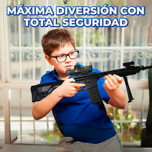 Fucile Giocattolo Subfucile Airsoft MP5 con Palline Colorate per Giochi all'Aperto - Product Image 4