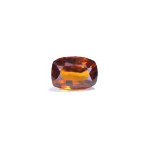 Hessonita (Gomed) de 4 Quilates, Gema Mineral Natural, Corte Oval Facetado, Color Naranja, Calibrada, Gema Suelta - Product Image 1