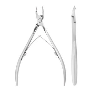 Coupe-cuticules et pince à cuticules en acier inoxydable 5 mm, best-seller, avec ouverture large et lame courbée - Outils de manucure et pédicure durables - Product Image 1