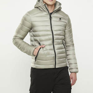 Chaqueta Acolchada para Hombre, Fabricada en Nailon/Poliéster, Tinte Liso, Venta en Línea, al Mejor Precio - Product Image 1