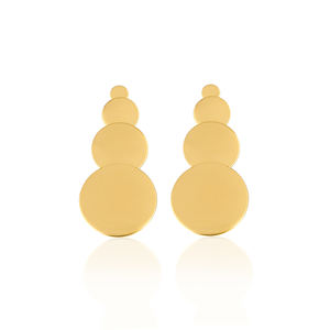 Boucles d'oreilles en laiton élégantes de qualité supérieure ou boucles d'oreilles statement en gros pour taille personnalisée, vente flash - Product Image 1
