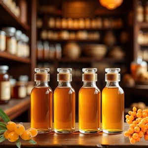 Huiles naturelles d'Inde Natures Natural Huile de support de graines d'argousier |   100% pur pressé à froid |   Certifié GMP |   Soutien immunitaire |   Naturel - Product Image 6